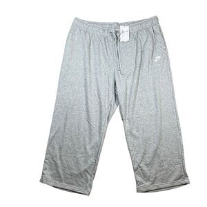 Nike Standard Fit Gray Fleece Lined Straight Leg Mid Rise Sweatpants Size 3X